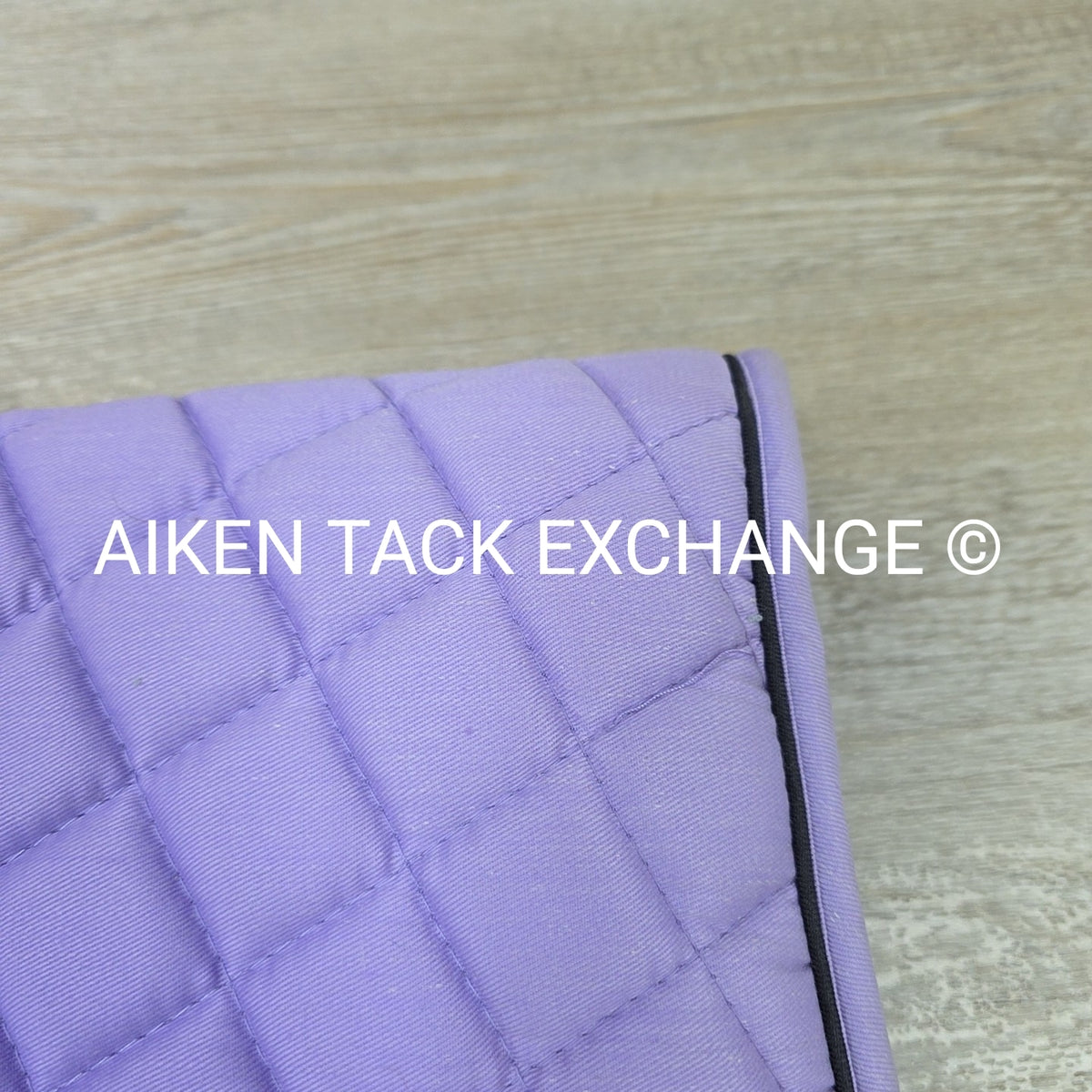 PRI Continental Double Back Cotton Quilted Dressage Pad w/ Fleece Lining