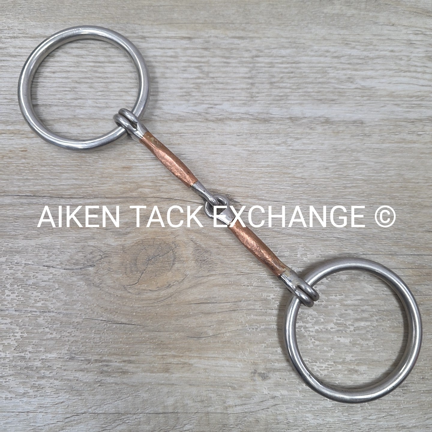 Reinsman 123 Traditional Single Joint Loose Ring Bit 5" (Has Chew Marks)