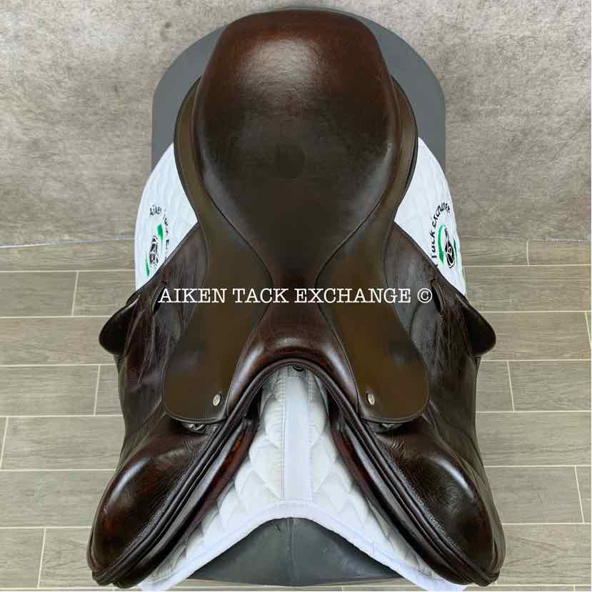 2012 Stackhouse Monoflap Jump Saddle, 19" Seat, Narrow Tree