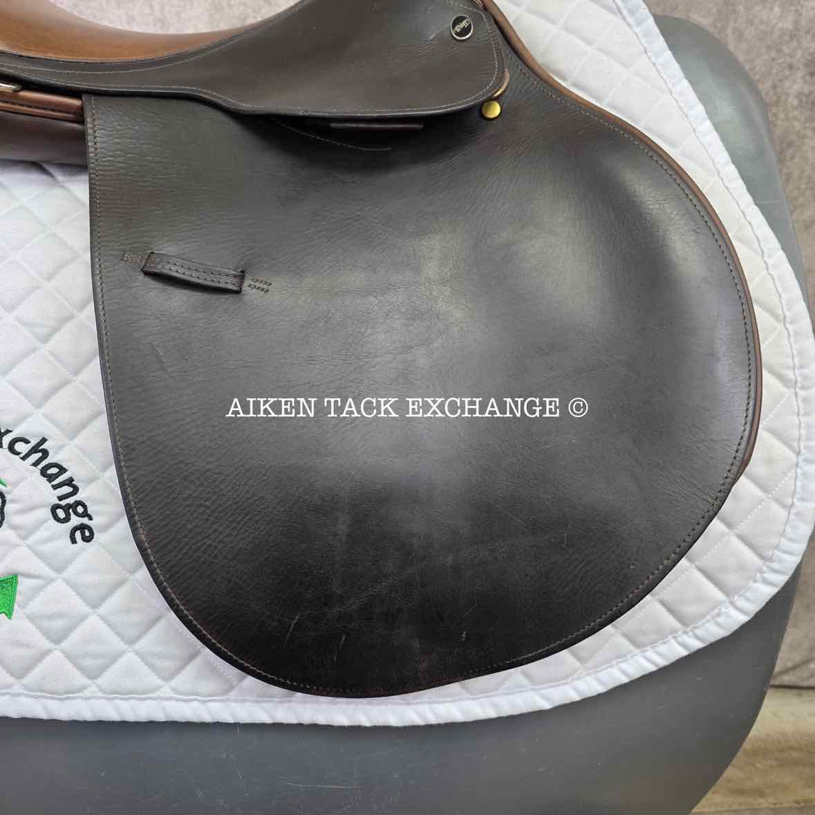 Whippy English Saddle, 17" Seat, Medium Tree, Foam Panels