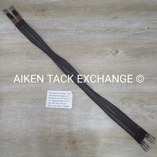 Barnsby Girth with Single End Elastic, Brown, 56"