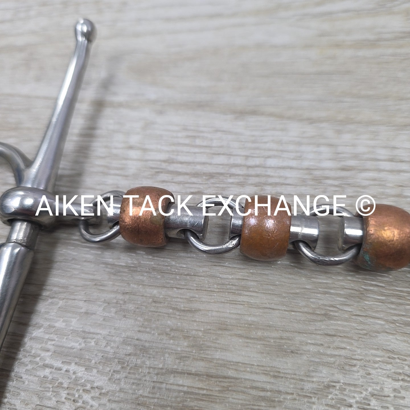 Multi Ring Copper Roller Full Cheek Bit 5.25"