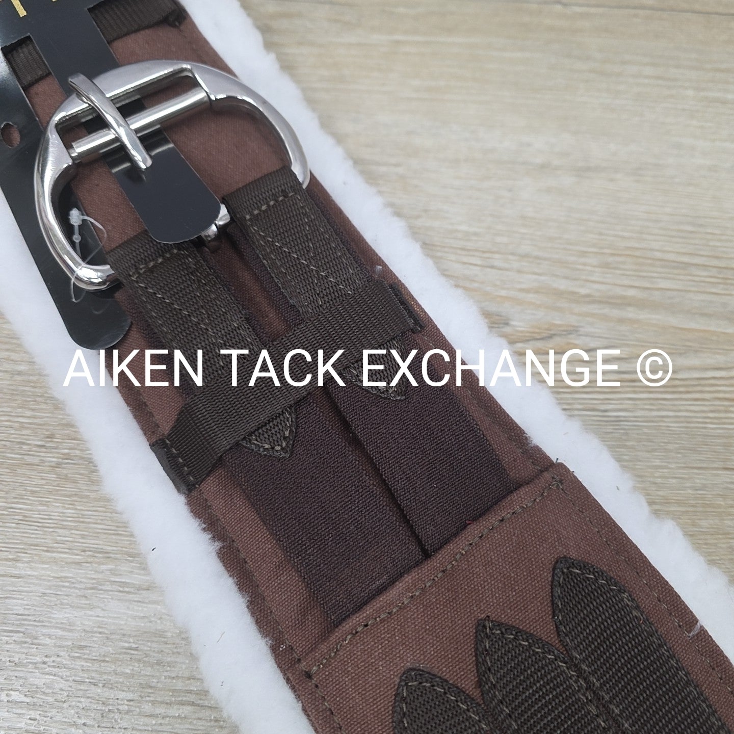 Lettia Memory Foam Western Cinch, Brown, 30"