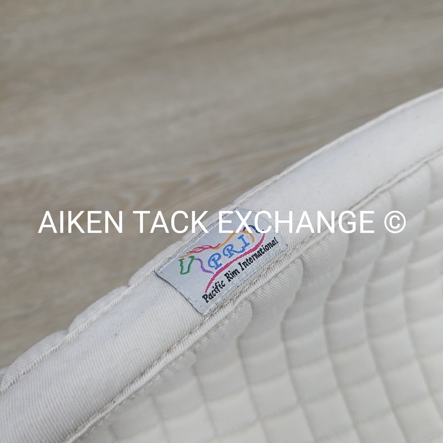 PRI All Purpose Saddle Pad w/ Purple Trim