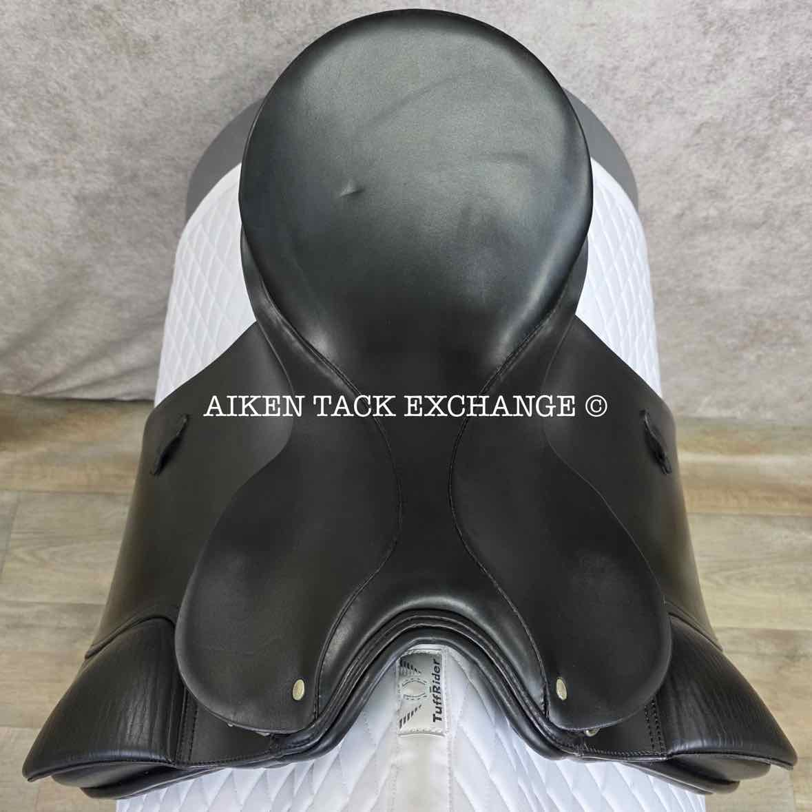 1998 Passier Nicole's Grand Gilbert Dressage Saddle, 17.5" Seat, Wide Tree, Wool Flocked Panels