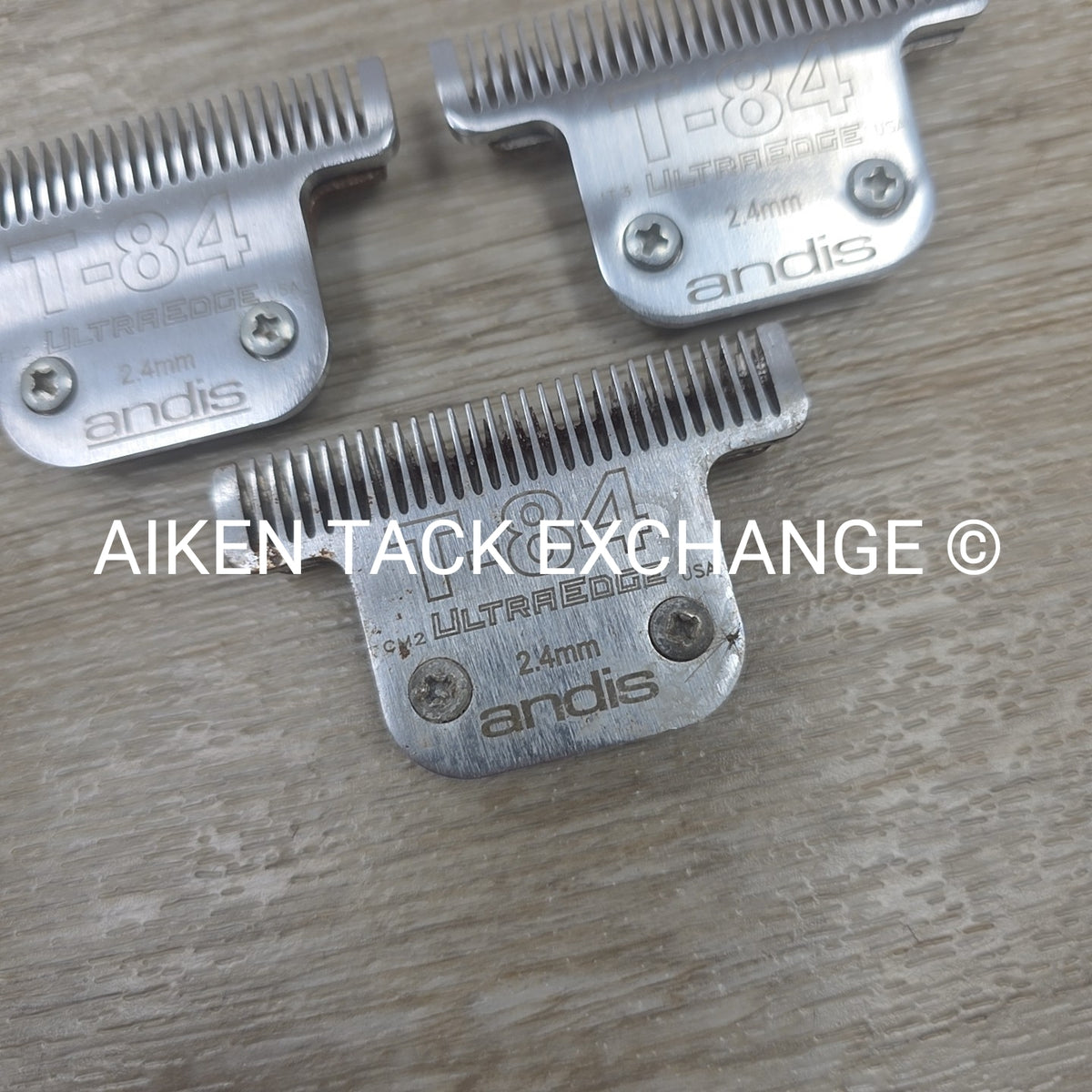 BARGAIN BUNDLE: 3 Andis T-84 UltraEdge Replacement Blades