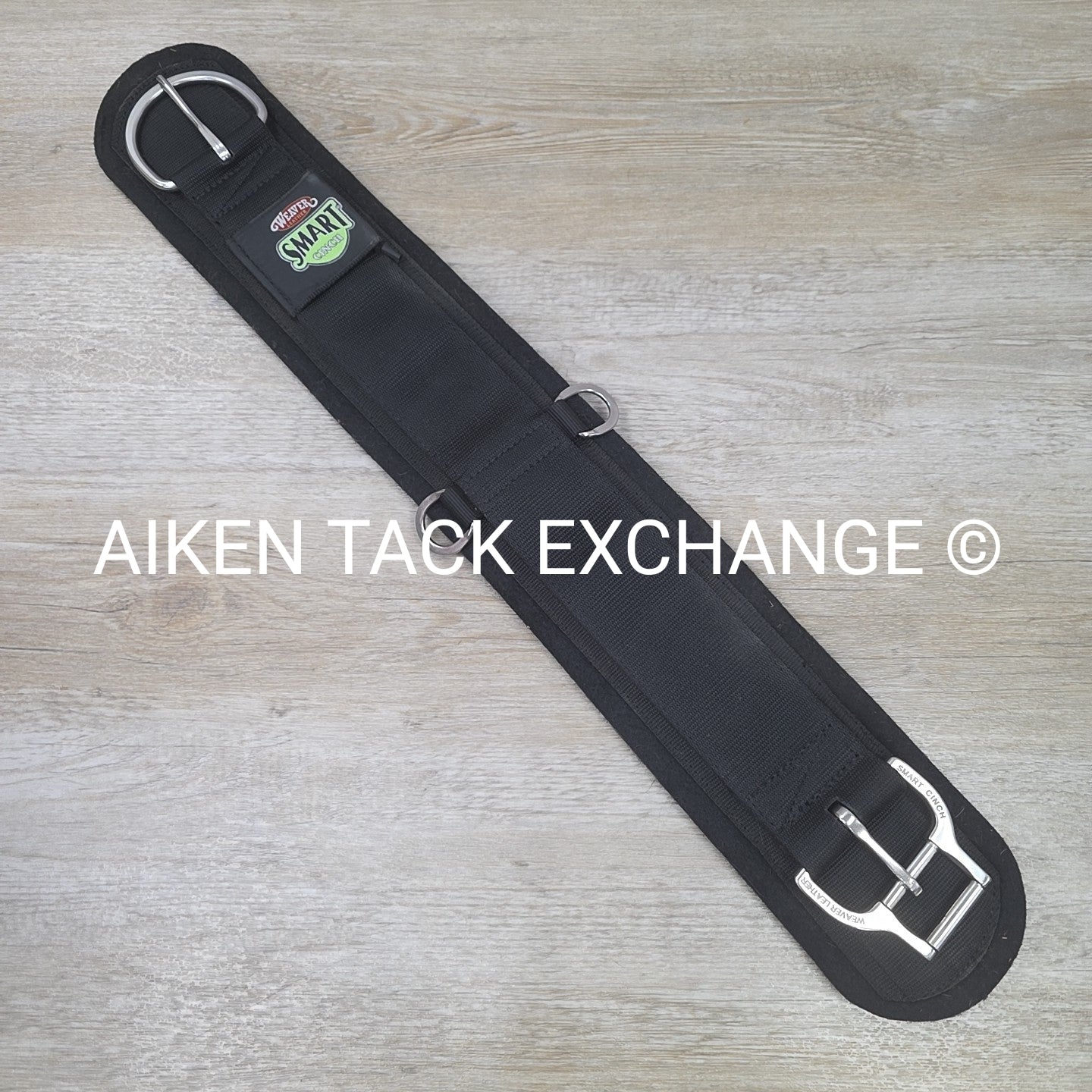 Weaver Leather Felt Western Cinch, Black, 30"