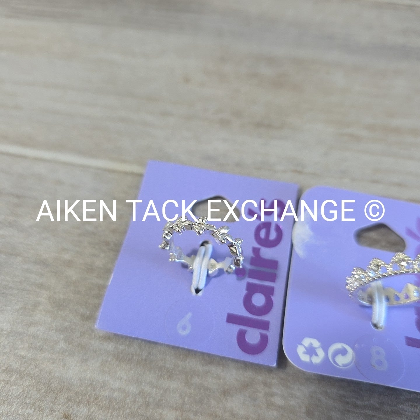 Claire's Rings (2) - Size 9