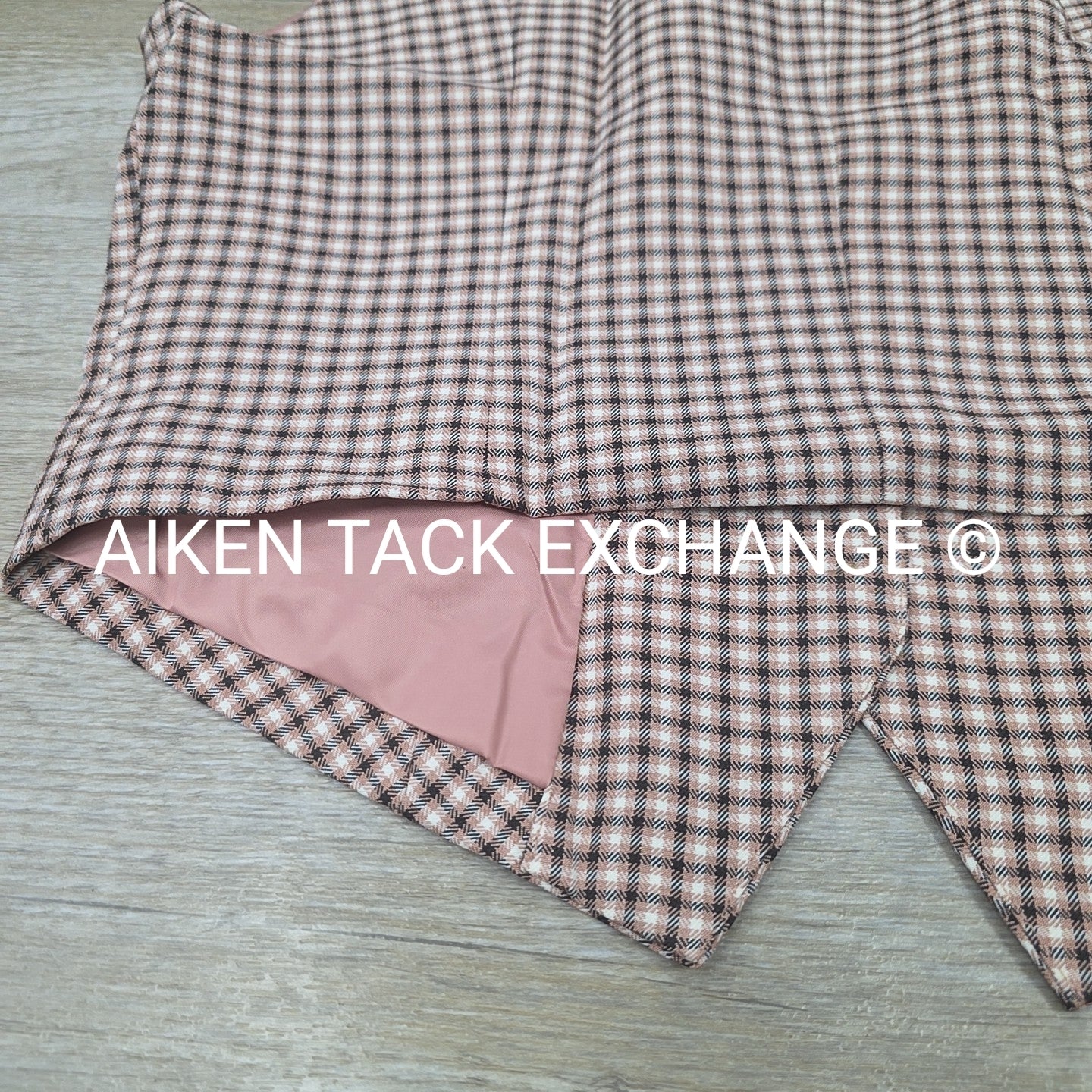 Allegra K Plaid Vest, Size Large