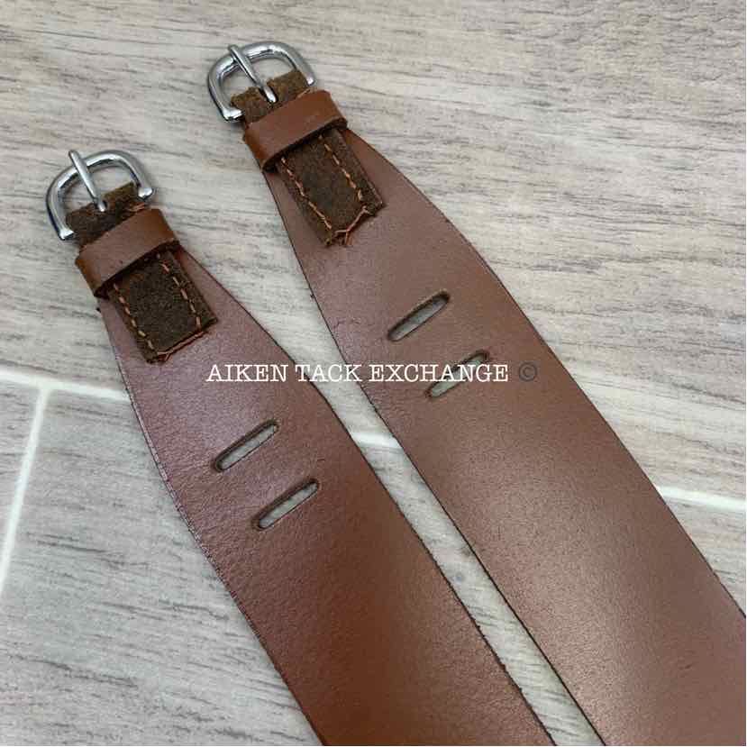 Garter Jodhpur Straps, Brown, Size Large, Brand New
