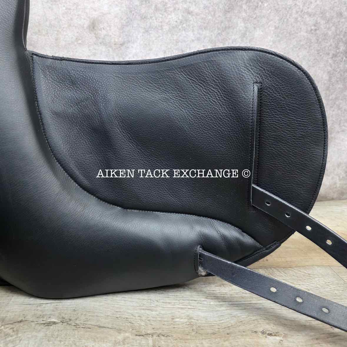 2024 Envy by Custom Saddlery Motion Monoflap Dressage Saddle, 18" Seat, Adjustable Tree, Wool Flocked Panels