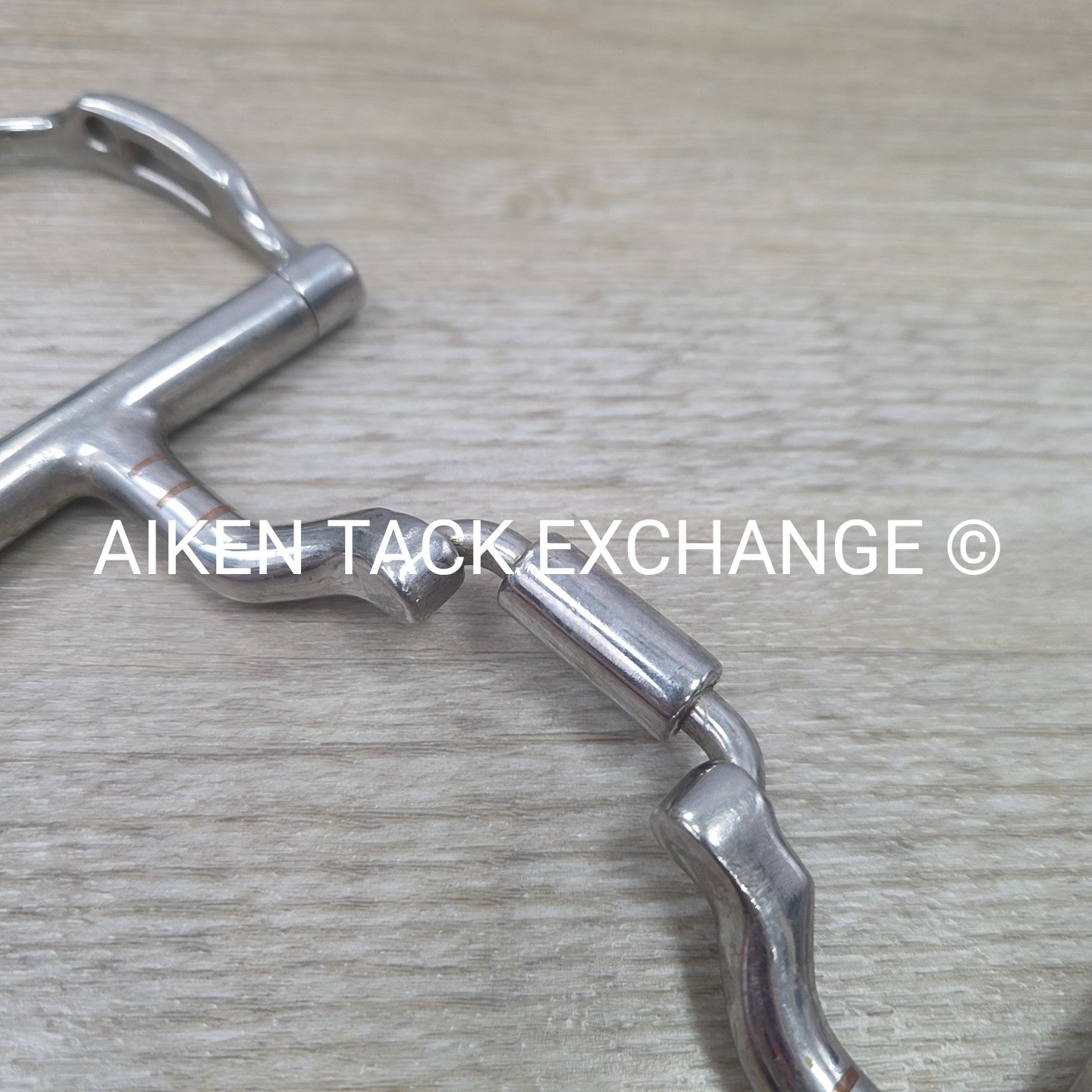 Myler Dee with Hooks and Correctional Port Barrel MB 41PB 5.5"