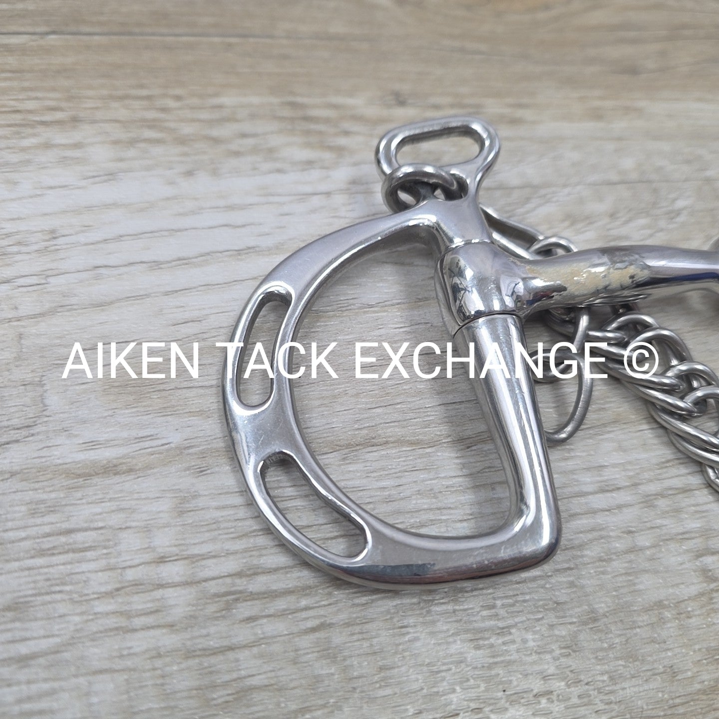 State Line Tack Single Joint Uxeter Kimberwick Bit 5"