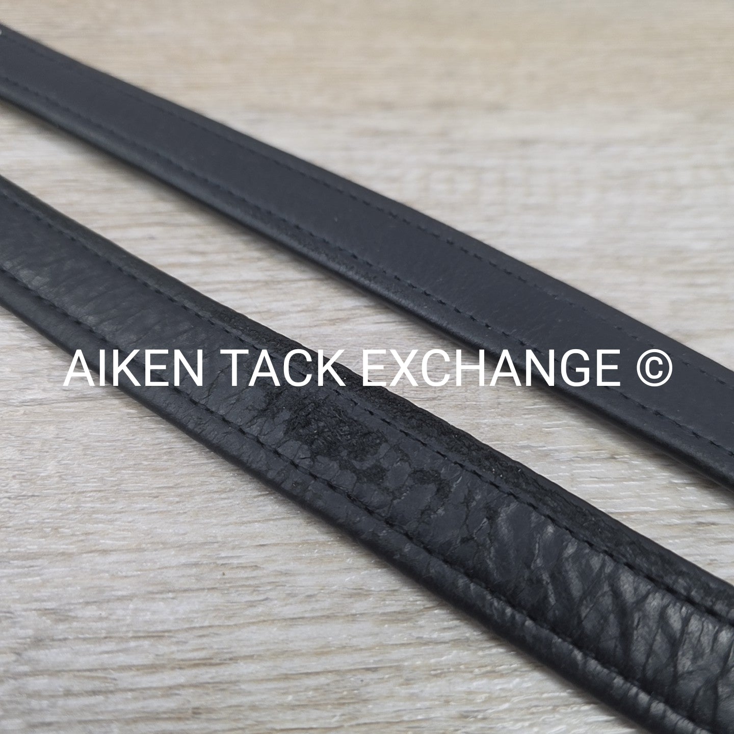 Nylon Lined Wrapped Stirrup Leathers, Black, 66"