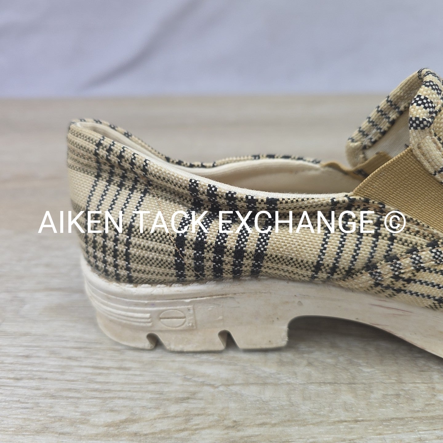 5/A Baker TuffRider Plaid Loafer, Size 11
