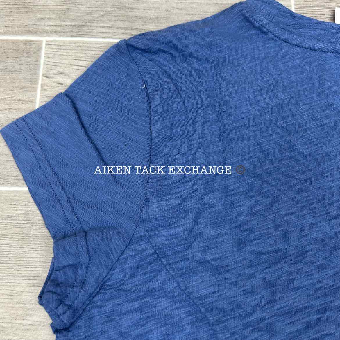 Ariat Short Sleeve Indigo Fade Logo T-Shirt, Size Large