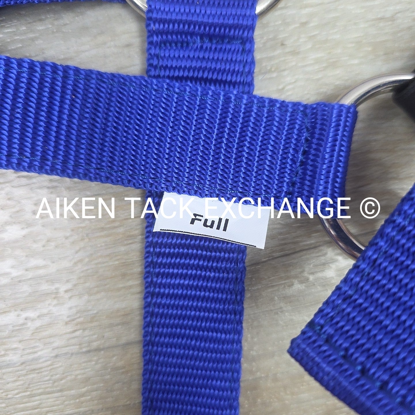 TuffRider Breakaway Nylon Halter & Lead Rope Set, Blue, Size Full