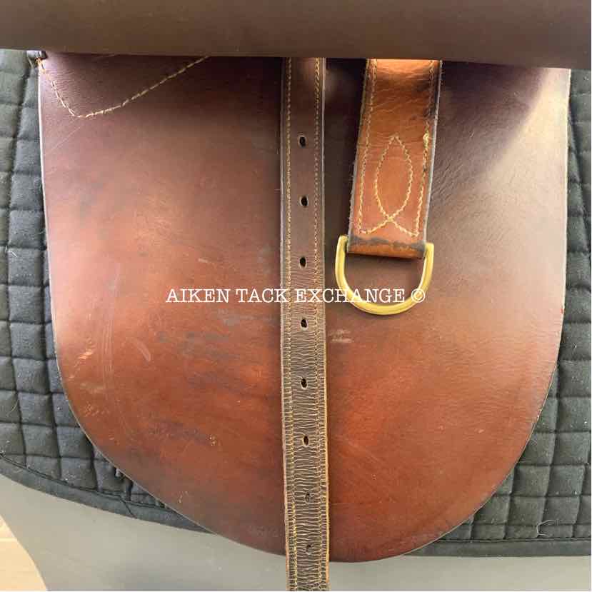 Saddle King Australian Stock Saddle, 18" Seat, Medium Wide Tree