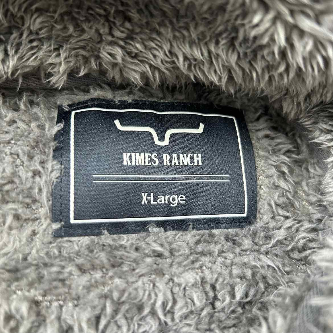 Kimes Ranch Sherpa Pull Over Jacket, Size X-Large