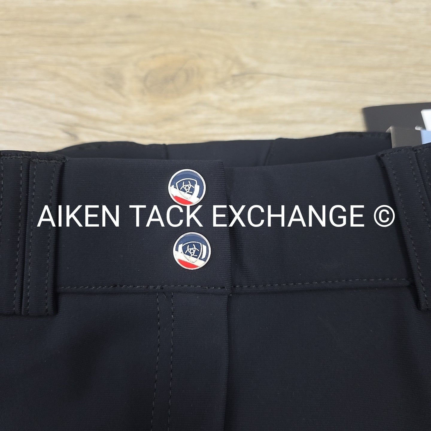 Ariat Tri Factor Silicone Grip Knee Patch Breeches, Size 22 L