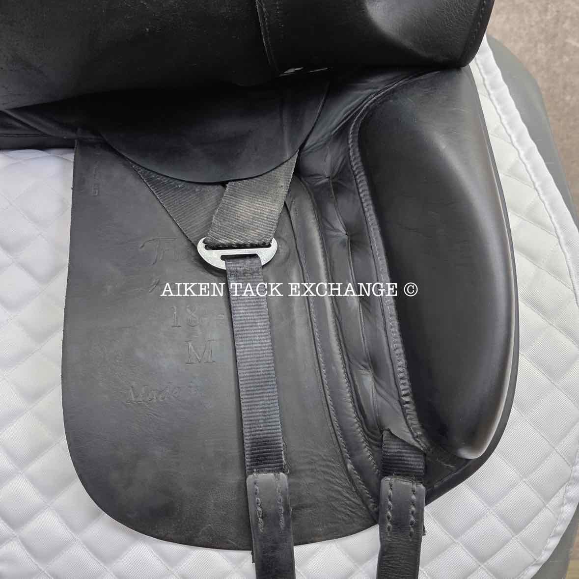 2009 Trilogy Amadeo Elite Dressage Saddle, 18.5" Seat, Medium Tree, Wool Flocked Panels