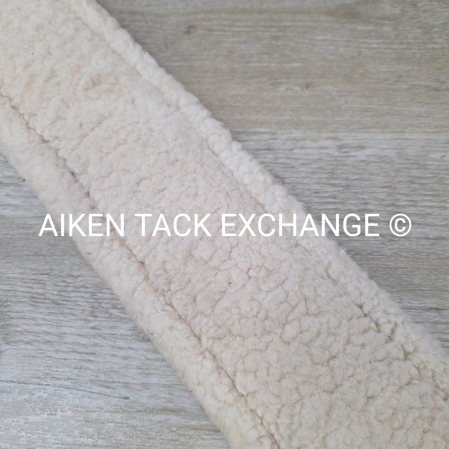 Edgewood Girth with Velcro Fleece & Double End Elastic, Brown, 56"