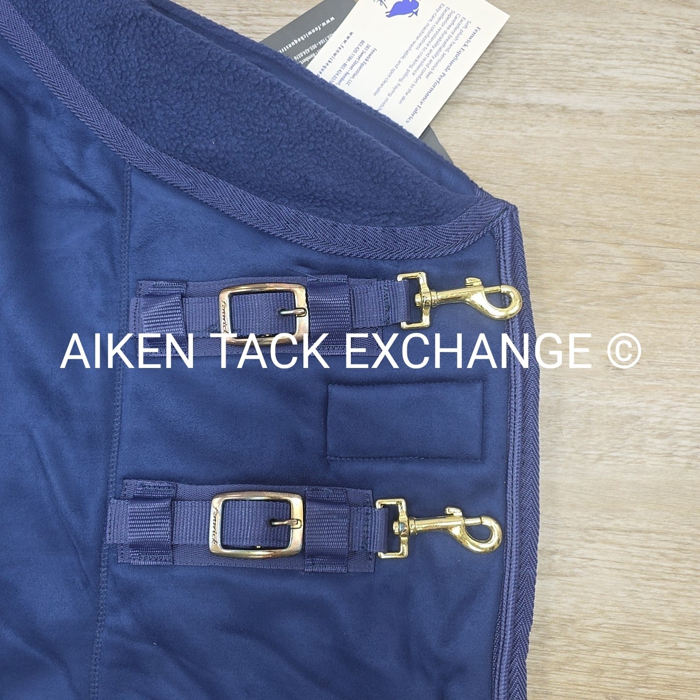 Fenwick Equestrian EquSuede Performance Cooler, Blue, 86"