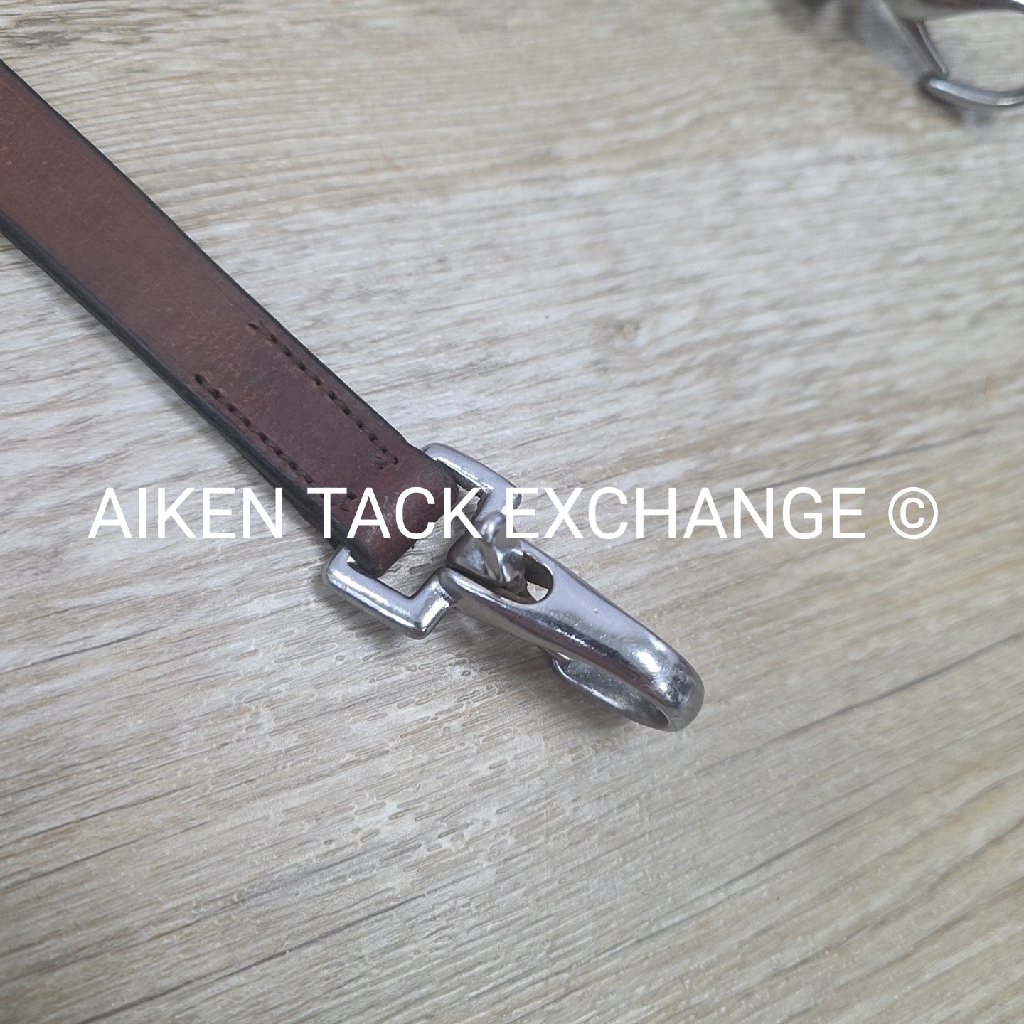 Leather & Rubber Donut Side Reins, Pair