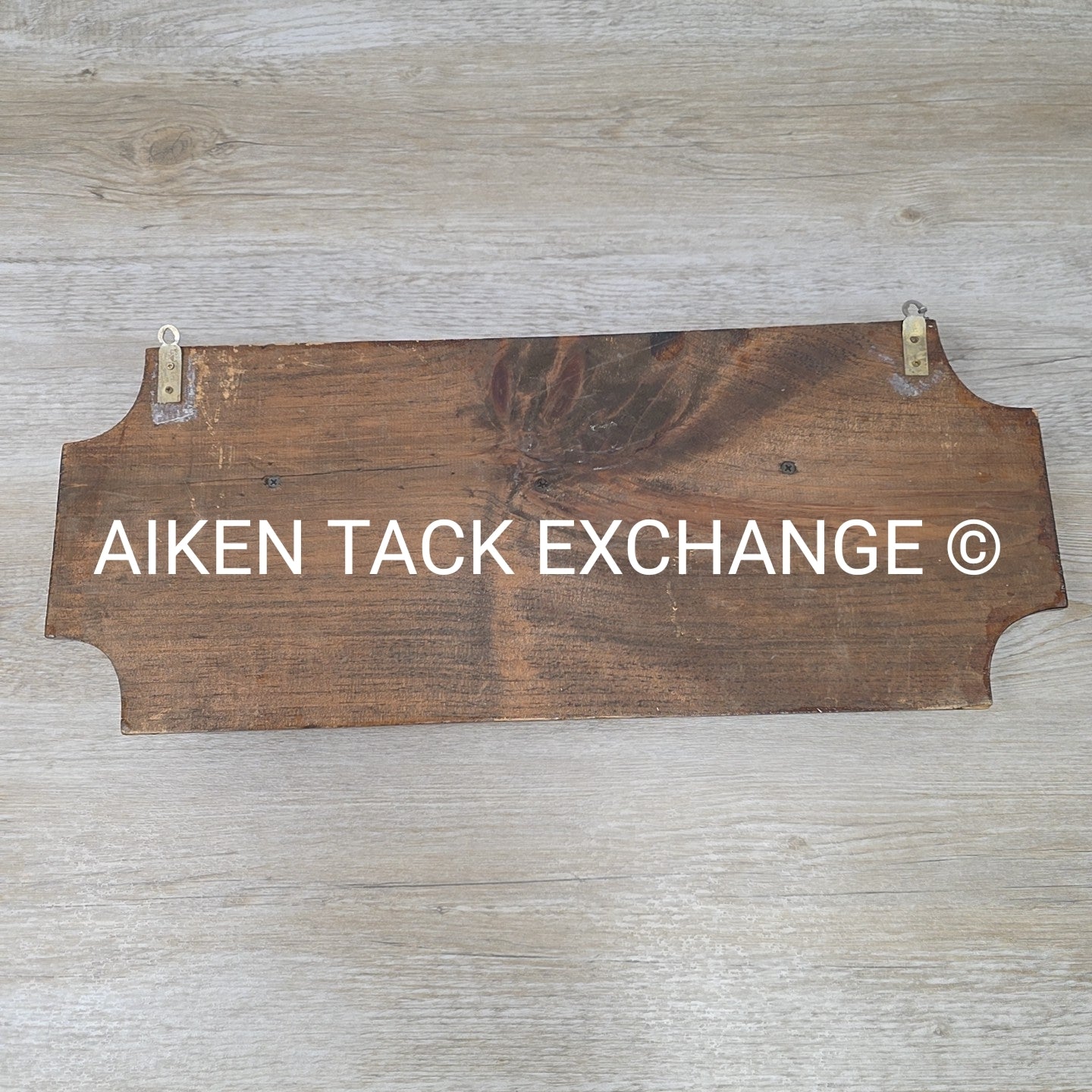 Hanging Wood Bridle Rack, Holds 3