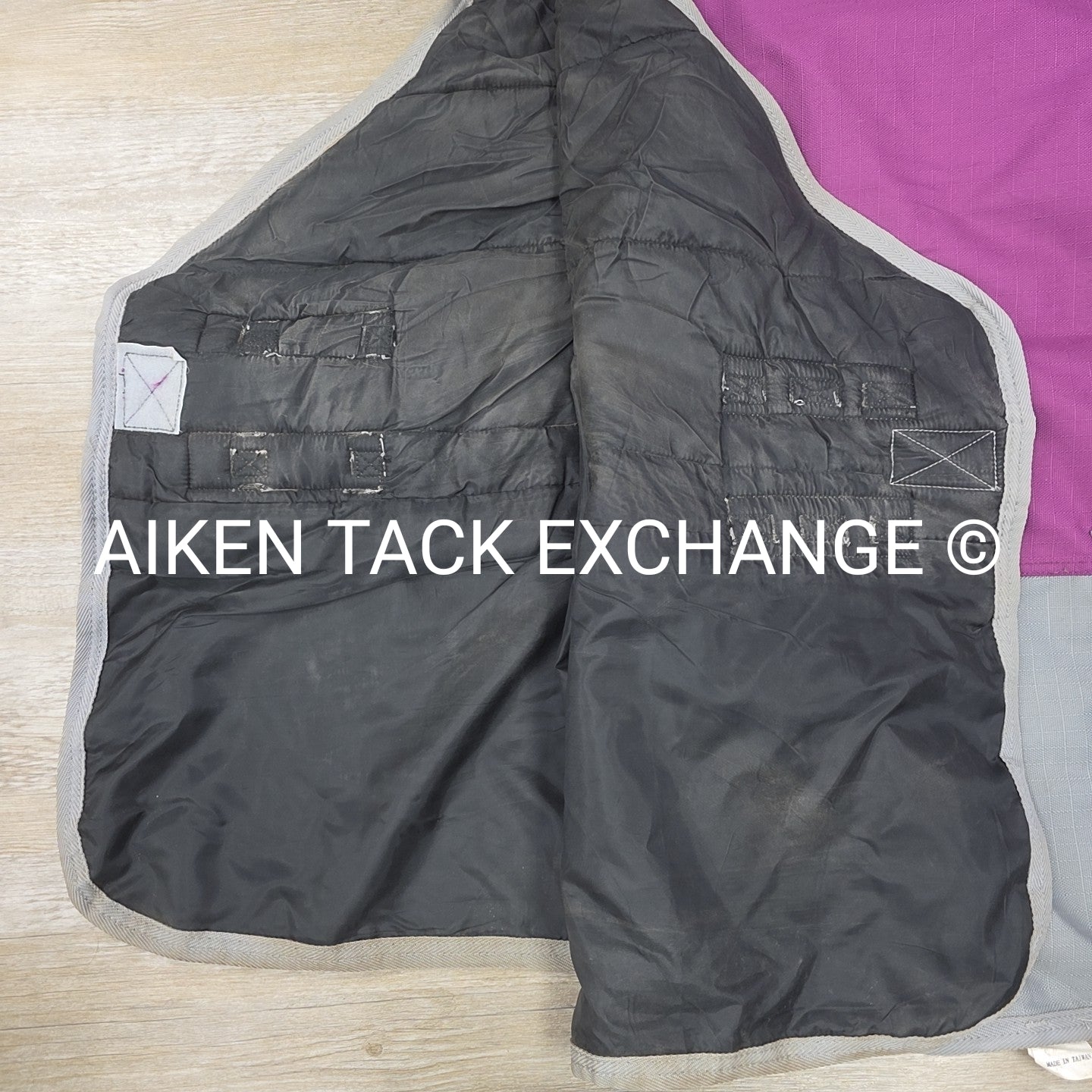 Rugged Ride 1200D Adjustable Neck Turnout Blanket, 200g fil, Size 78"