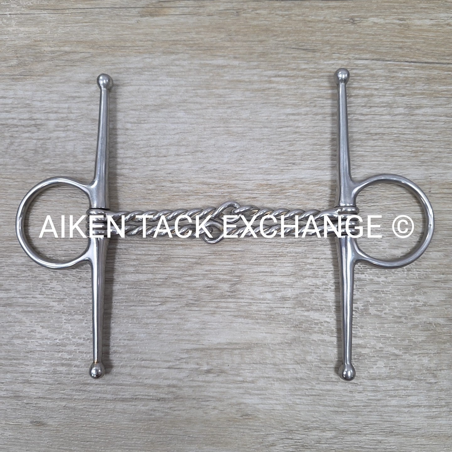 Full Cheek Double Twisted Wire Bit 5.25"