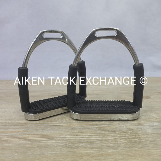 Herm Sprenger Original System 4-F Jointed Flex Stirrups  4.75"