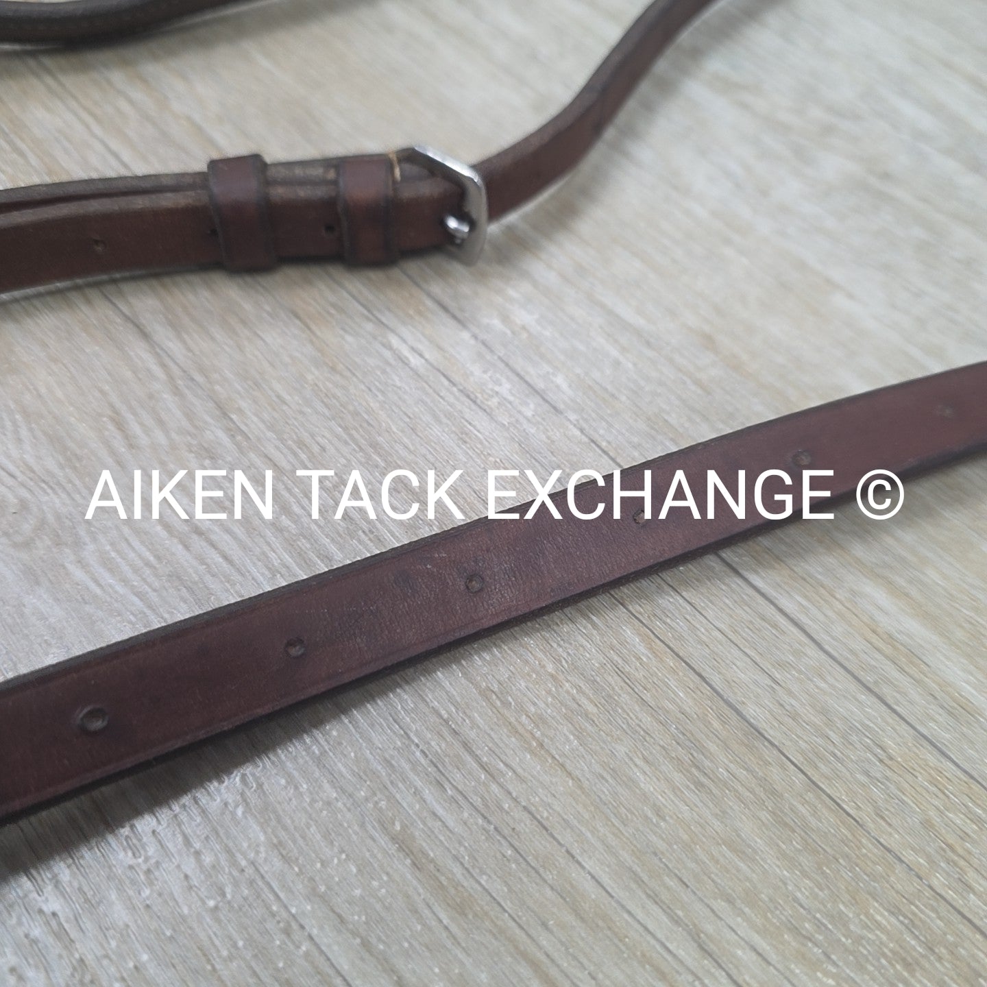 Bridleway Plain Raised Standing Martingale, Brown, Size Full