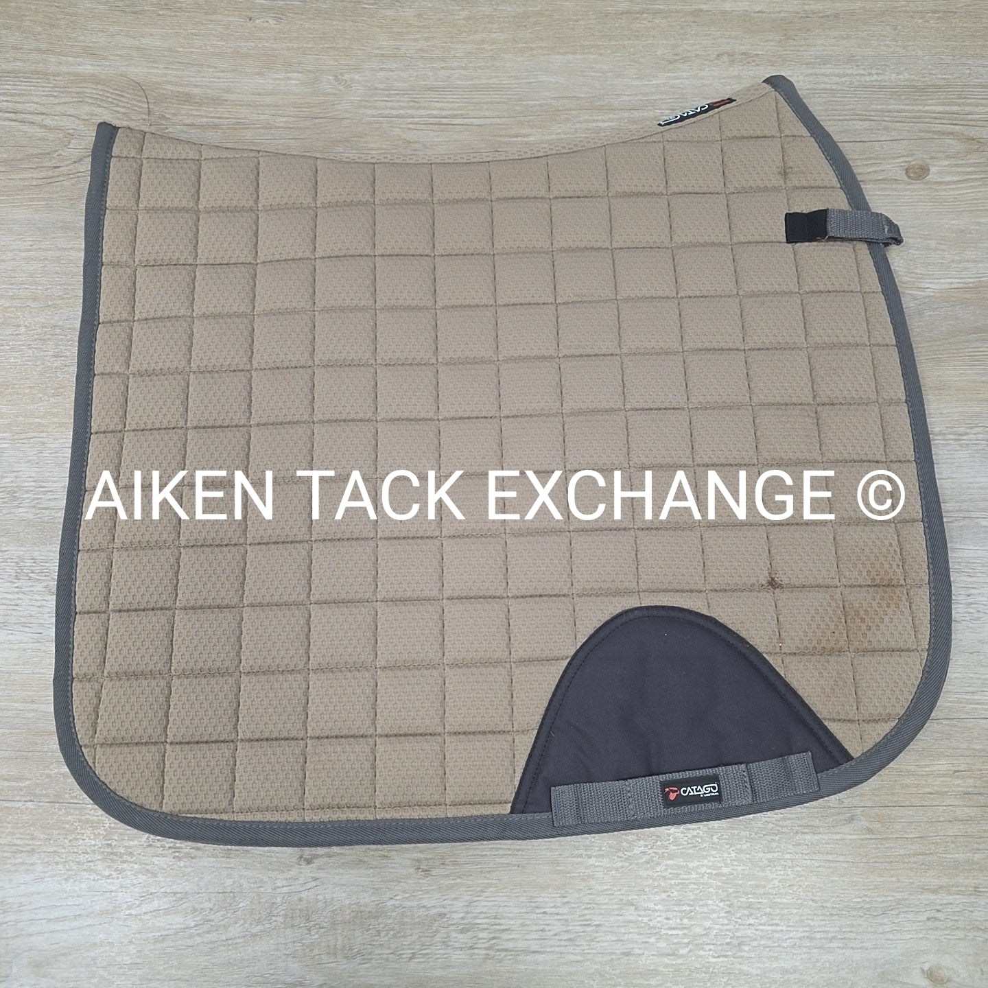 Catago FIR-Tech Dressage Saddle Pad, 17", Walnut Brown