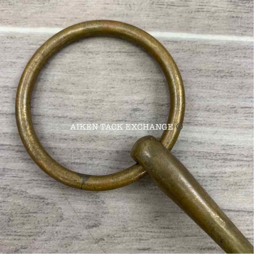 Herm Sprenger Aurigan Single Joint Loose Ring Bradoon Bit 5.25"