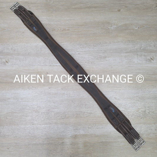 Shires Arma Memory Foam Double End Elastic Girth, Brown, 52"