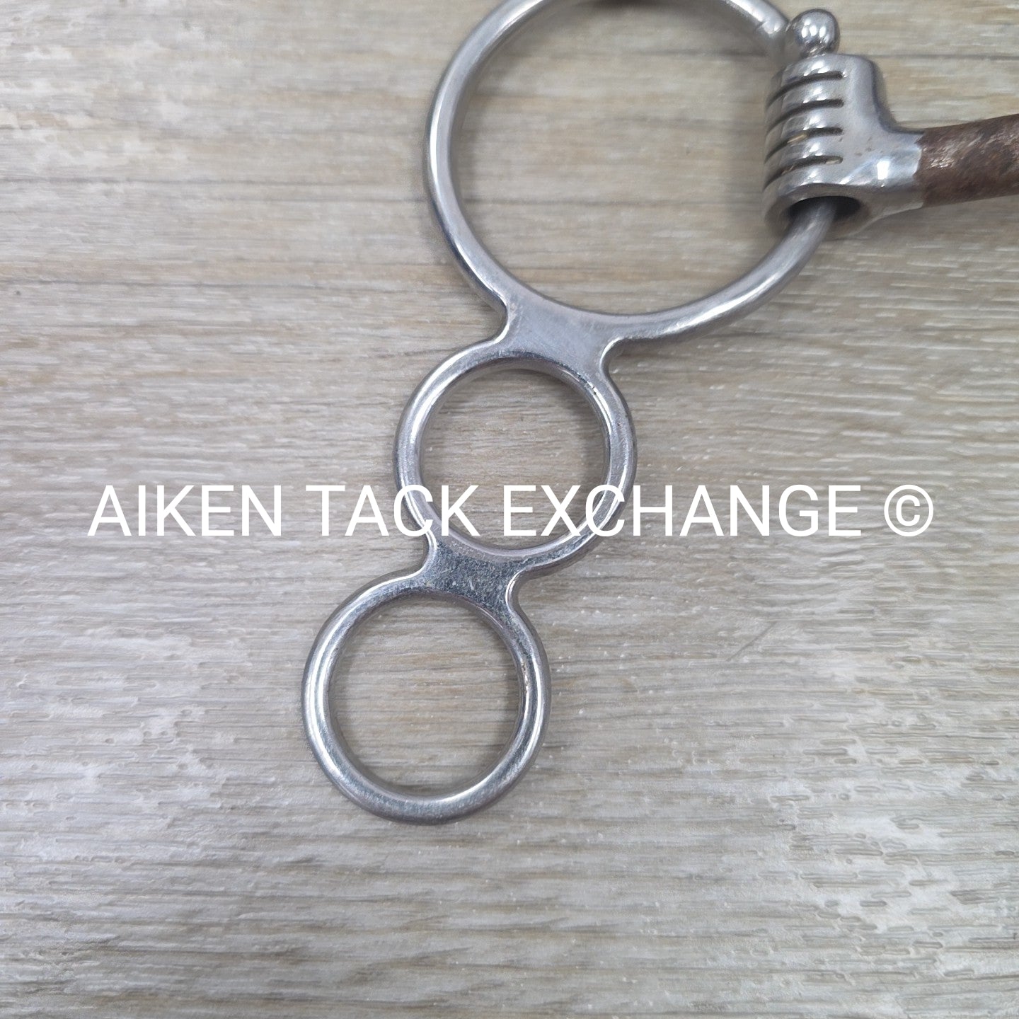 Myler 3 Ring Combination Bit with Low Port Comfort Snaffle MB 04 5"