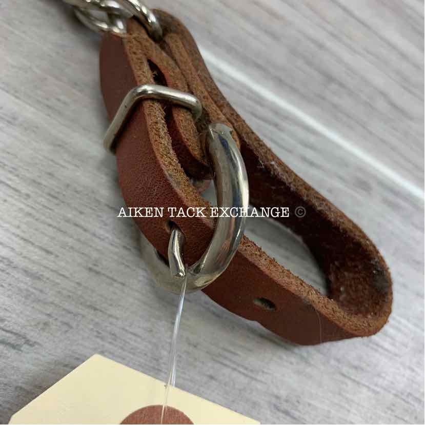 Leather Curb Chain