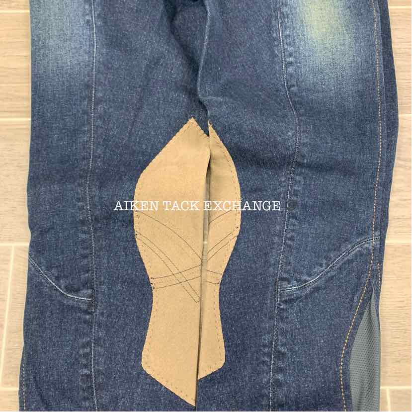 Tredstep Denim II Knee Patch Breeches, Size 26 R