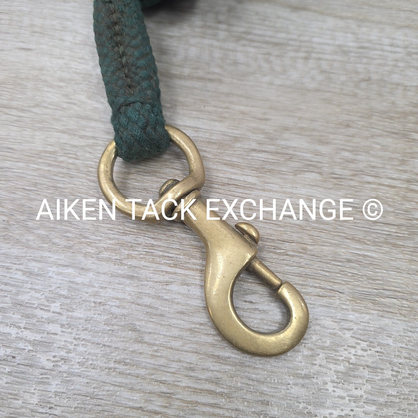 Lead Rope with Brass Snap