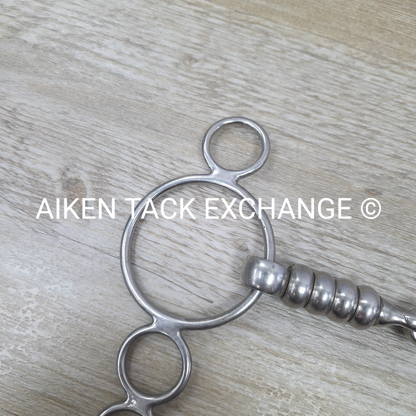 Single Joint Cherry Roller 3 Ring Gag Bit 5.5"
