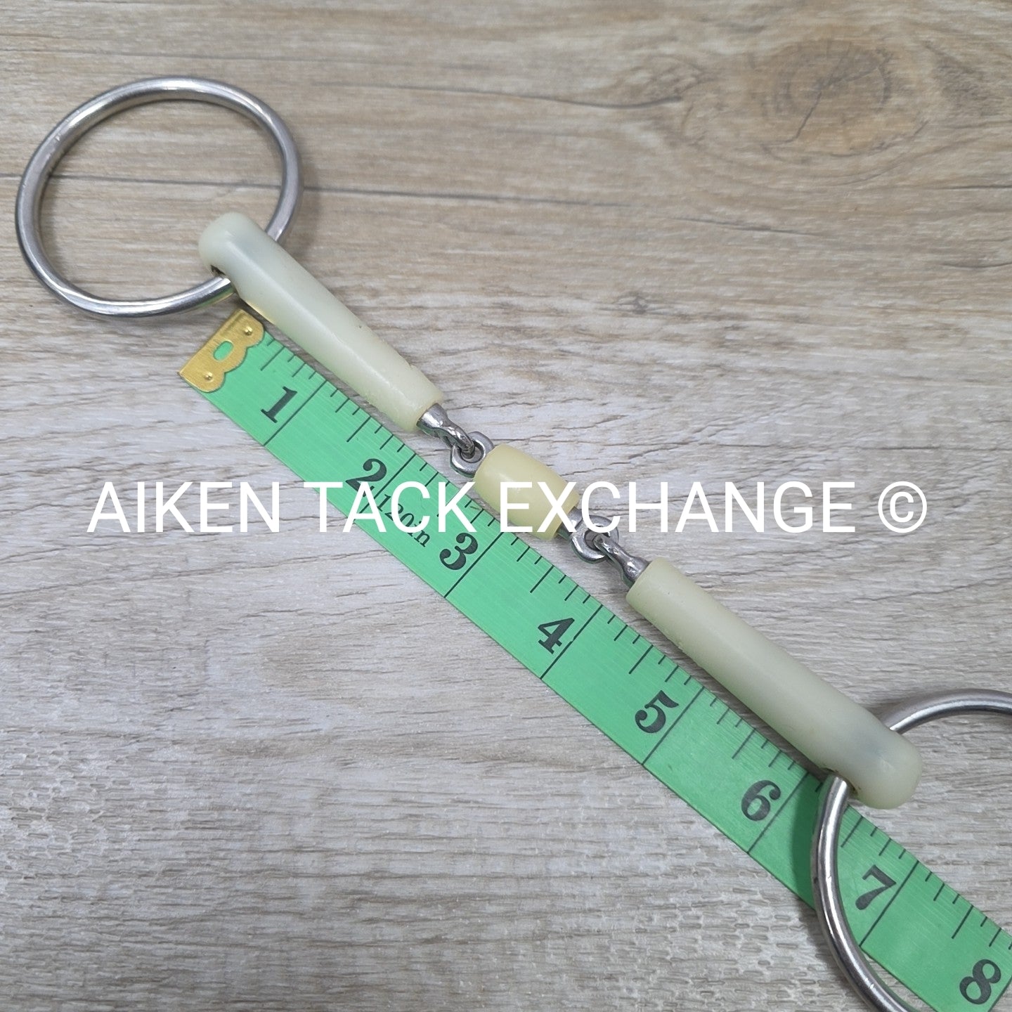 Happy Mouth Double Joint Loose Ring Bradoon Bit 6"