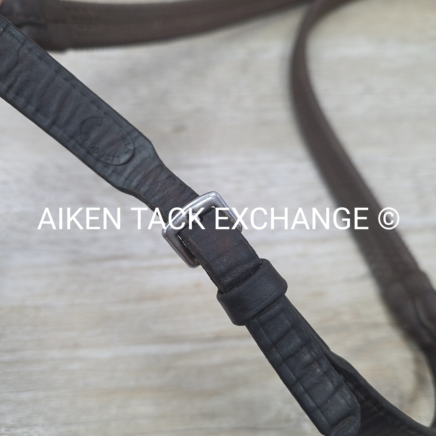 Nunn Finer Heavy Duty Rubber Reins, Brown, 60"