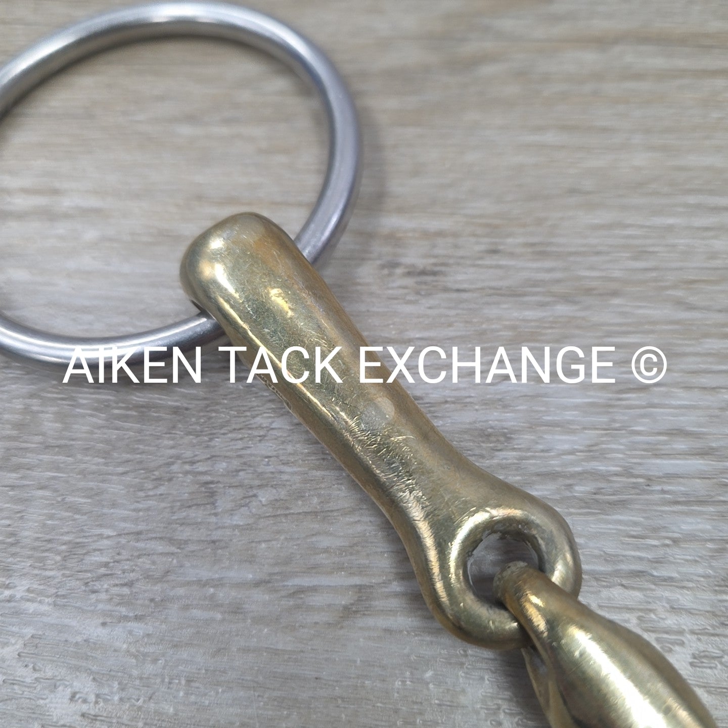 Herm Sprenger KK Double Joint Loose Ring Bit 6"