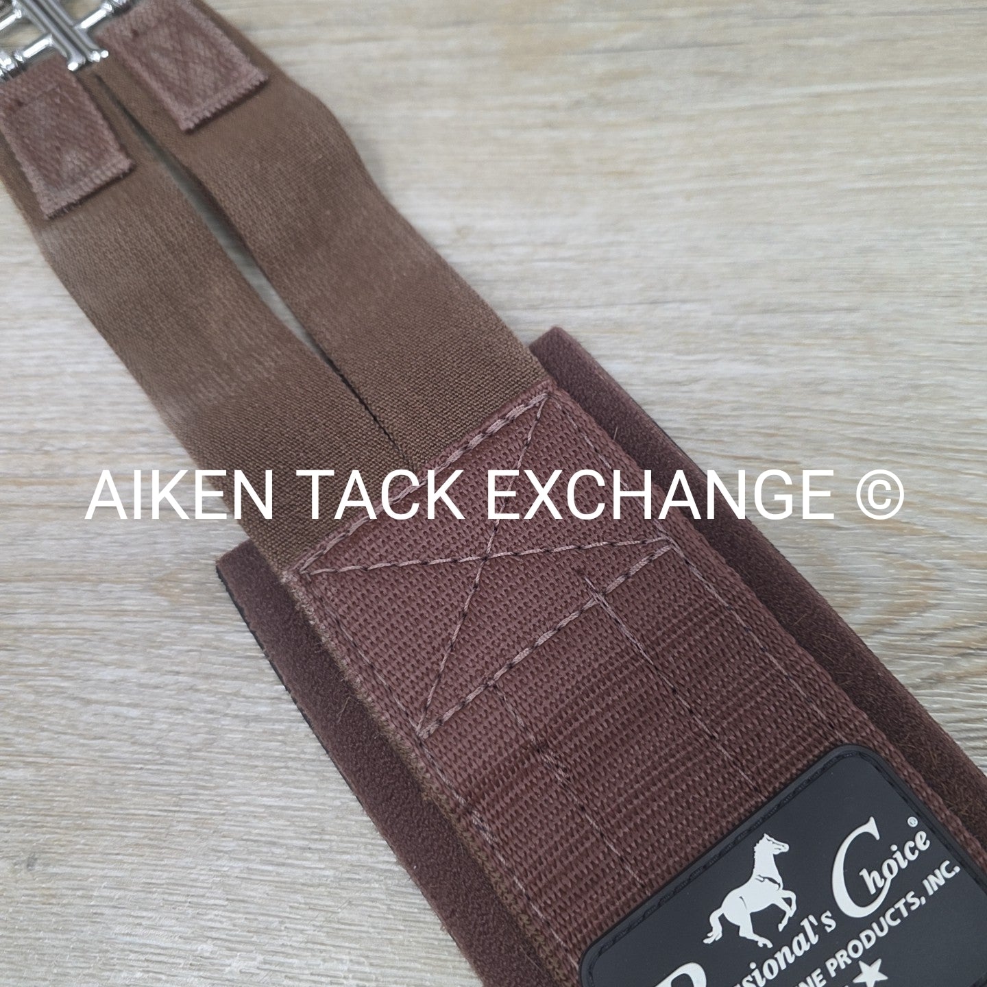 Professional's Choice Double Elastic SMx Girth, Brown, 52"