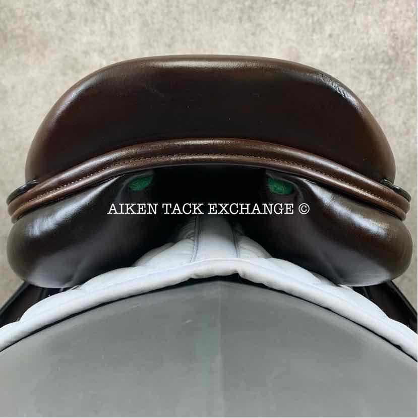 2018 Amerigo Vega Jump Saddle, 18" Seat, Medium Wide Tree, Wool Flocked Panels