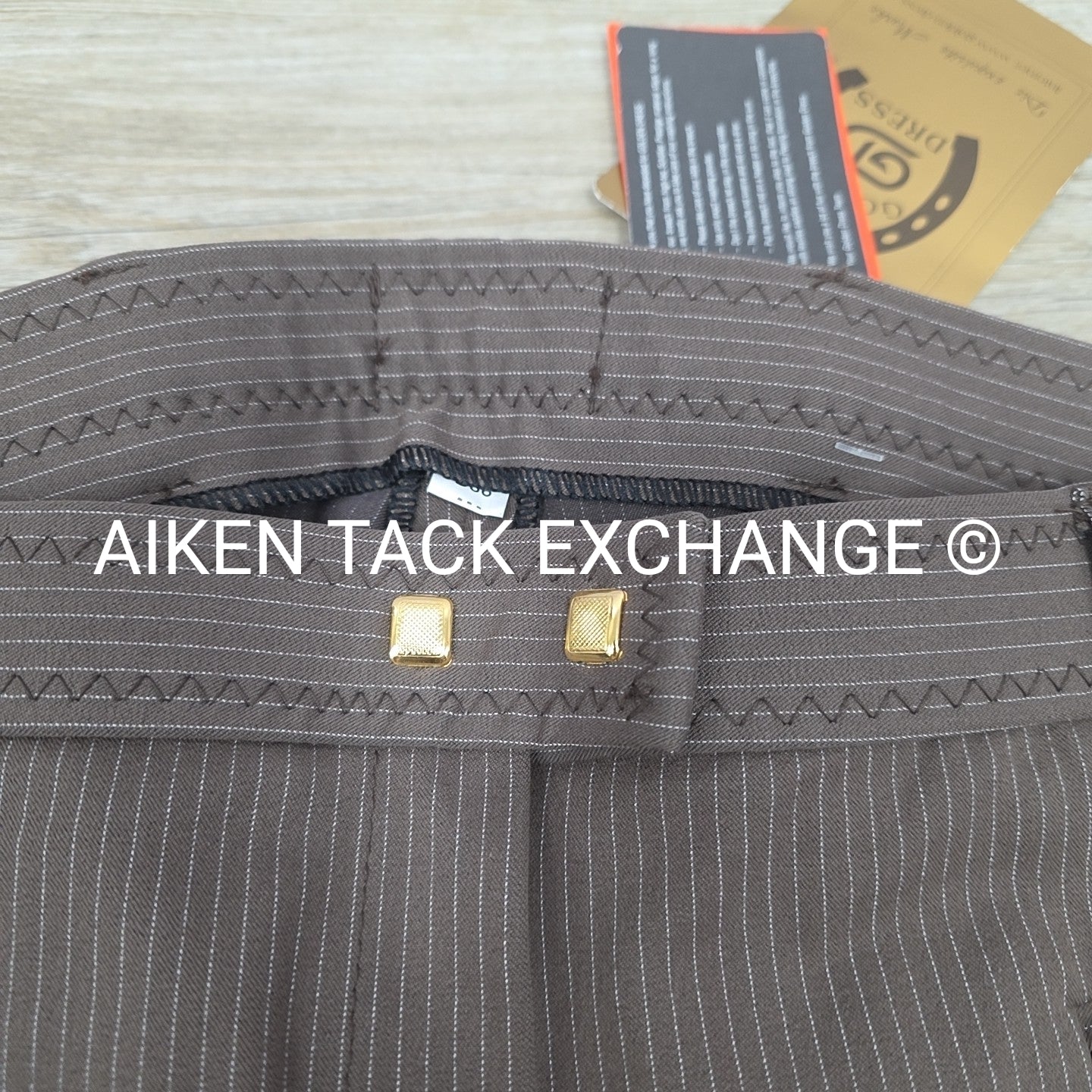 Golden Dress Da Champ Full Leather Seat Breeches, Women's 30 Long