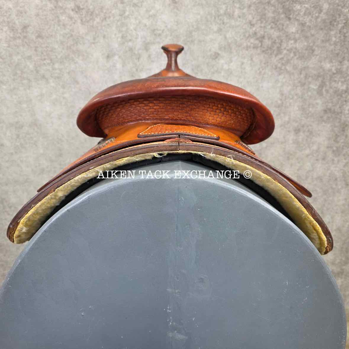 Billy Cook Saddlery 4693 Western Saddle, 16" Seat, Regular Tree - Semi QH Bars
