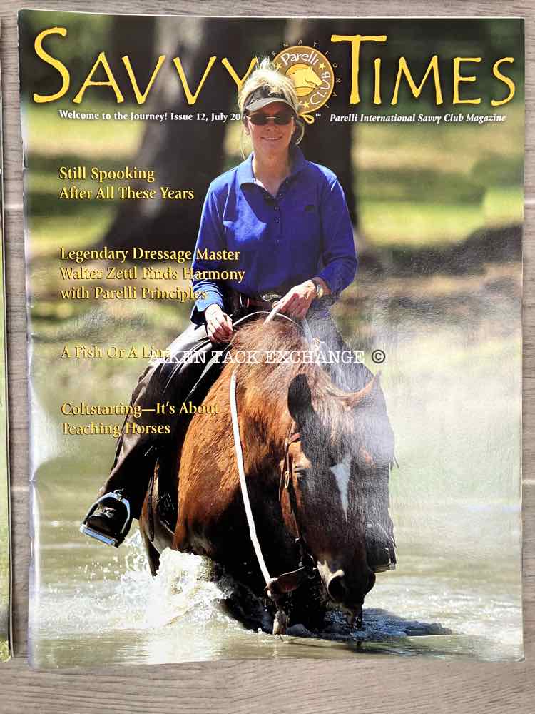 Parelli Savvy Times Magazines: January, April, July, & October 2006