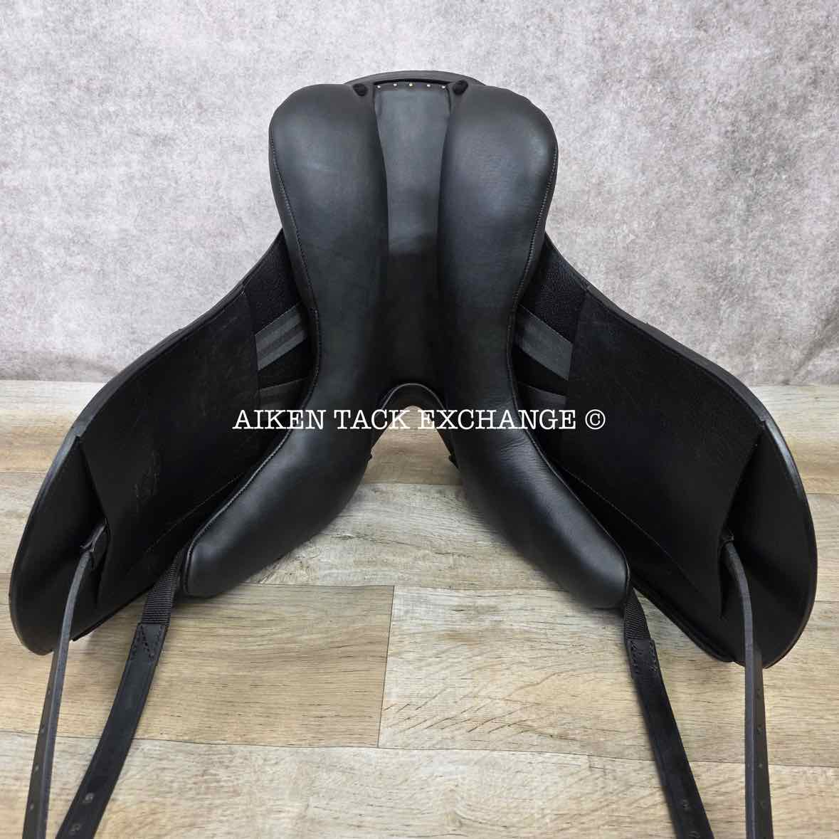 2022 Tempi H Monoflap Dressage Saddle, 18" Seat, M/MW Tree, Wool Flocked Panels